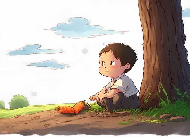 守株待兔儿童的故事50字；守株待兔的故事50字以下