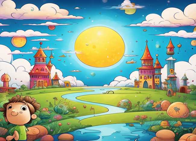 儿童故事图画版；6岁儿童故事图画版