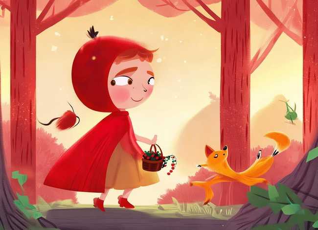 小红帽的儿童故事完整版（小红帽的故事幼儿版）