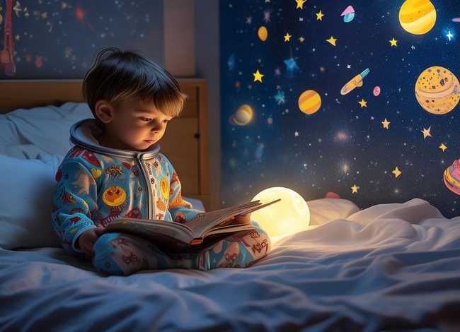儿童太空睡前故事，睡前小故事太空故事