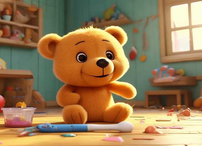 小熊哈利不刷牙故事视频 - 小熊哈利不刷牙小故事视频