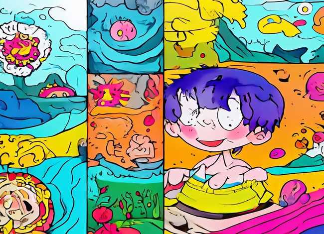 儿童故事简笔画绘本完整可以打印；幼儿绘本故事简笔画可打印