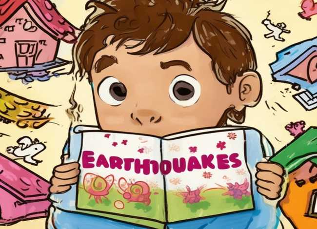 关于地震的儿童小故事书 - 关于地震的幼儿小故事