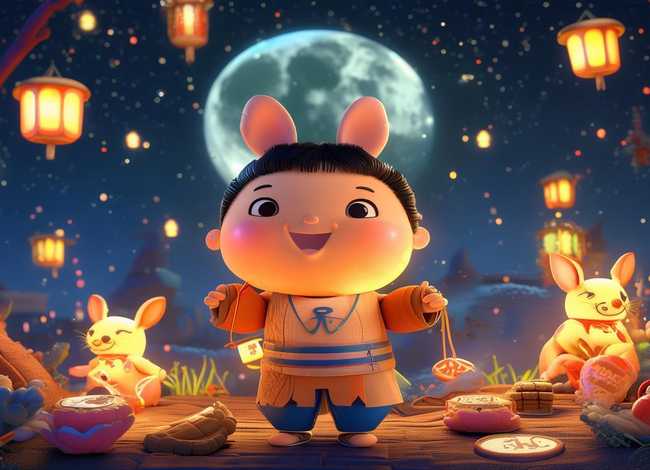 儿童故事豆豆的中秋节 故事豆豆的中秋节绘本