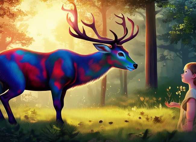 九色鹿儿童故事(九色鹿简短故事) 九色鹿儿童故事(九色鹿简短故事)