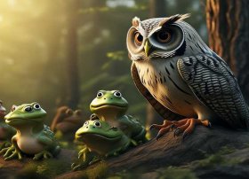 关于青蛙的寓言故事；关于青蛙的寓言故事有哪些