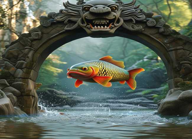 小鲤鱼跳龙门儿童故事文章 - 小鲤鱼跳龙门的故事内容全文 小鲤鱼跳龙门儿童故事文章 - 小鲤鱼跳龙门的故事内容全文