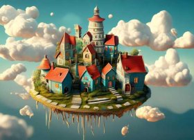 绘本故事集（绘本故事集-飞行小镇）