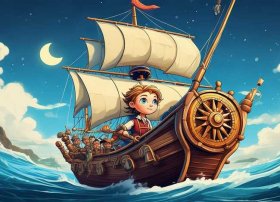 第七次航海旅行儿童故事；第三次航海旅行的故事