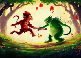 孙悟空打妖怪儿歌讲的是什么故事（孙悟空打妖怪这首儿歌讲的是什么中的故事