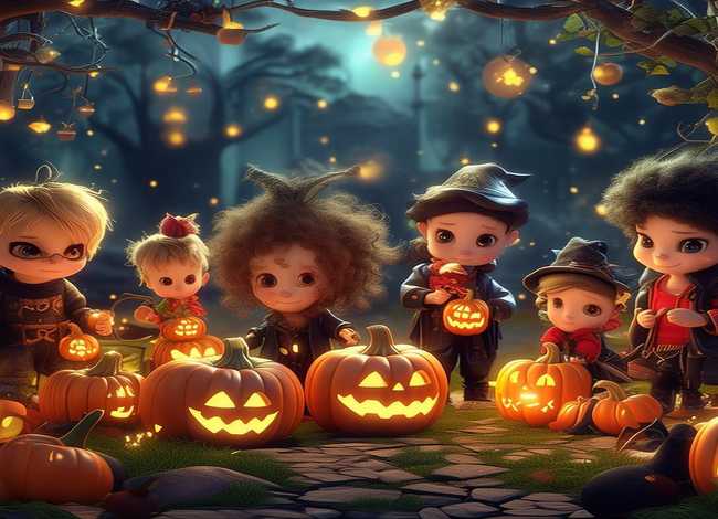 万圣节幼儿小故事（万圣节幼儿小故事简短）