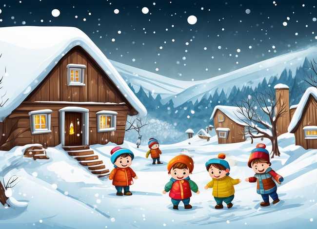 关于冬天的幼儿故事、关于冬天的幼儿故事视频