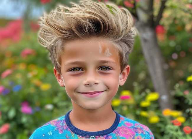 儿童发型男、7—8岁儿童发型男