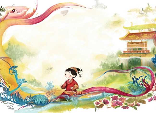 中华传统儿童典故；中华传统儿童典故简笔画绘本图片