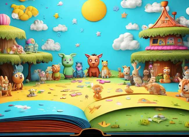 儿童故事PPT模板 儿童故事ppt模板