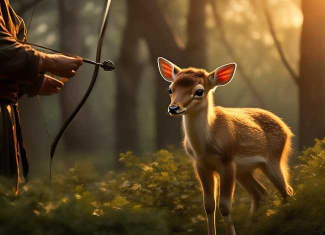 中国民间儿童故事小鹿 中国民间故事鹿和箭的图片 中国民间儿童故事小鹿 中国民间故事鹿和箭的图片