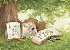 女孩儿故事、女孩儿故事好书推荐卡