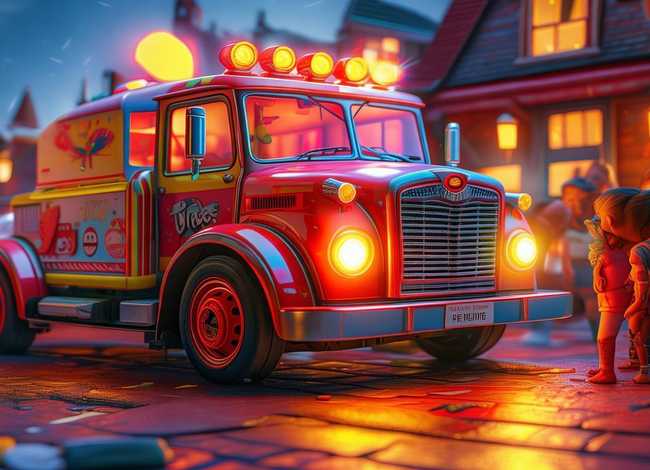 儿童睡前消防小故事 睡前故事幼儿故事大全消防车