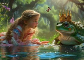 儿童故事青蛙王子文字 《青蛙王子》的儿童故事