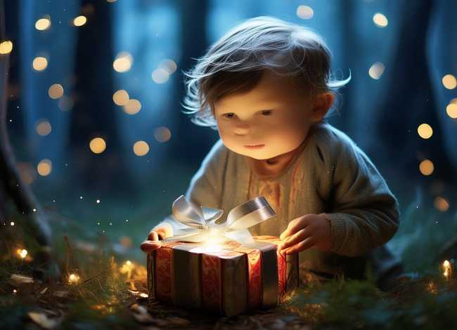 儿童故事神秘的礼物 - 神秘的礼物的故事