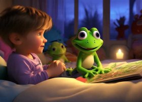 儿童睡前青蛙故事，睡前儿童故事大全3-6岁青蛙