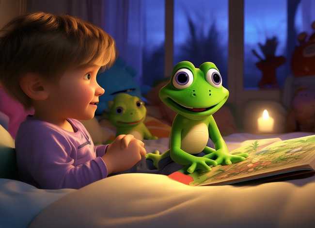 儿童睡前青蛙故事，睡前儿童故事大全3-6岁青蛙