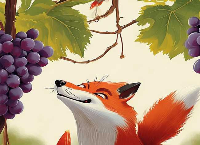 狐狸和葡萄的故事50字、狐狸和葡萄的故事50字怎么写 狐狸和葡萄的故事50字、狐狸和葡萄的故事50字怎么写