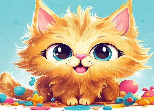 猫咪儿童画 - 猫咪儿童画图片 猫咪儿童画 - 猫咪儿童画图片