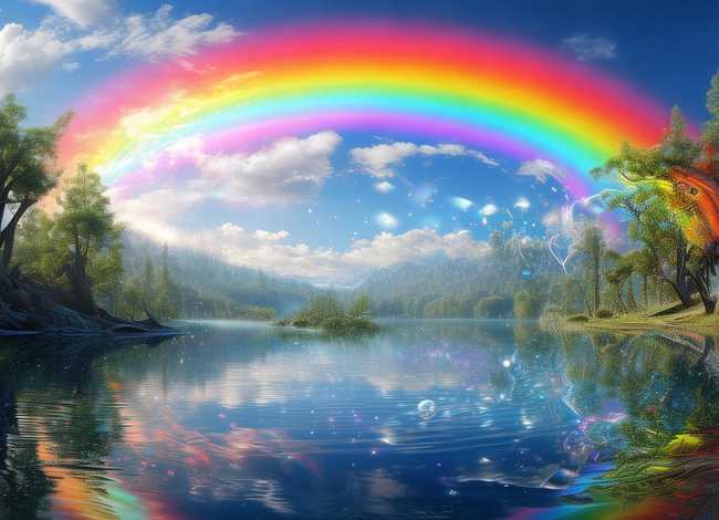 彩虹的来历故事文字版 - 彩虹的来历故事文字版大全