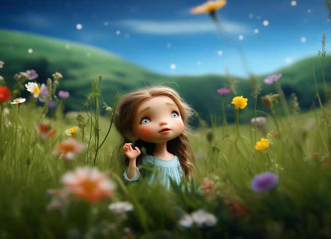 故事大全 睡前故事拇指姑娘；故事大全 睡前故事拇指姑娘图片