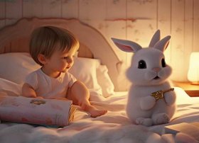 儿童睡前故事精选小兔子乖乖，睡前故事幼儿故事大全小兔子乖乖