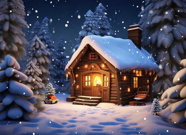 雪花故事绘本 雪花故事绘本图片