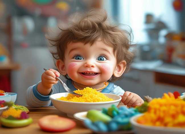 儿童吃饭图片；儿童吃饭图片100张