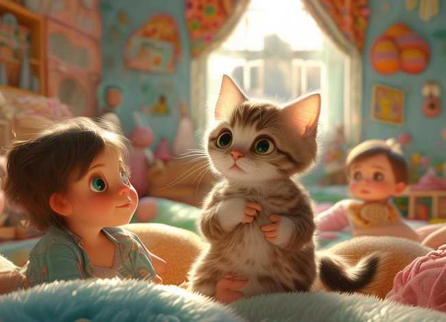 儿童关于猫的故事(关于小猫的幼儿故事) 儿童关于猫的故事(关于小猫的幼儿故事)