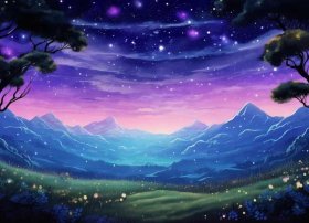 儿童故事夜晚的颜色、夜晚的颜色是什么颜色