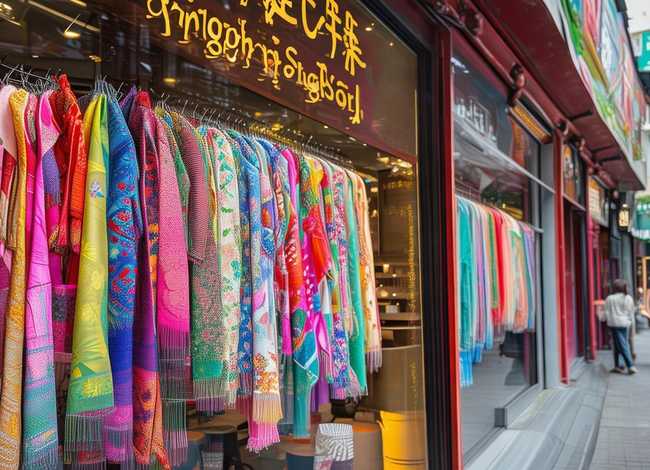 上海故事儿童丝巾；上海故事丝巾专卖店价格表