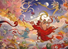 儿童故事大闹天宫文字版、少儿故事大闹天宫