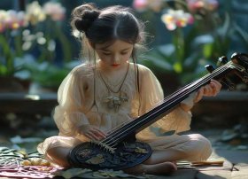 二胡儿童演奏，二胡儿童演奏兰花草