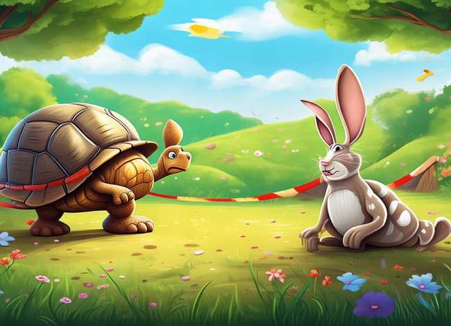 宝宝讲故事龟兔赛跑、宝宝讲故事龟兔赛跑教案