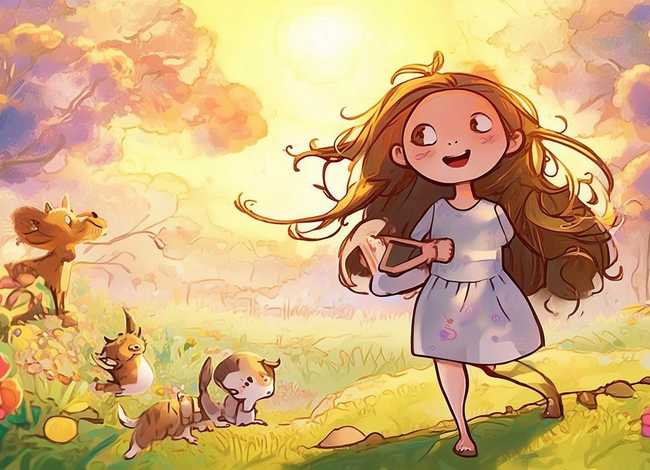 娜娜的故事绘本，娜娜的一天绘本故事