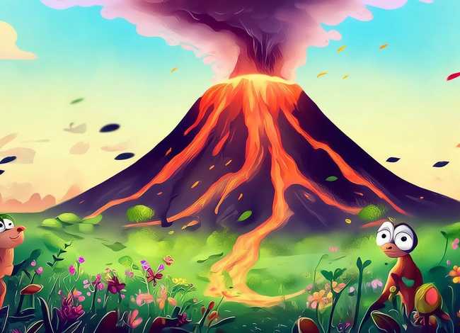 火山的绘本故事(火山的绘本故事图片) 火山的绘本故事(火山的绘本故事图片)