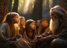 古老的传说故事儿童；古老传说背后的故事