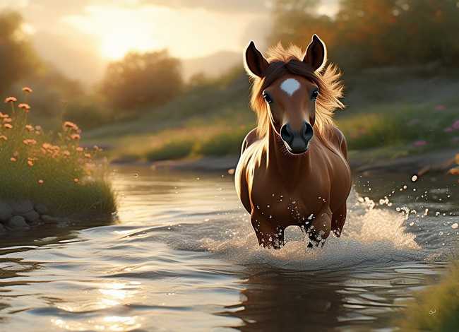 小马过河简单故事、小马过河简单故事内容