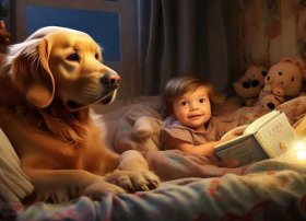 儿童睡前的故事大黄狗 关于大狗狗的睡前故事