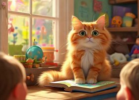 关于猫的故事儿童故事 - 有关猫的幼儿故事