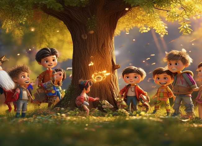 《十兄弟》故事儿童，少儿故事十兄弟