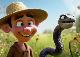 儿童故事农夫与蛇的主要讲述 幼儿故事农夫与蛇主要内容