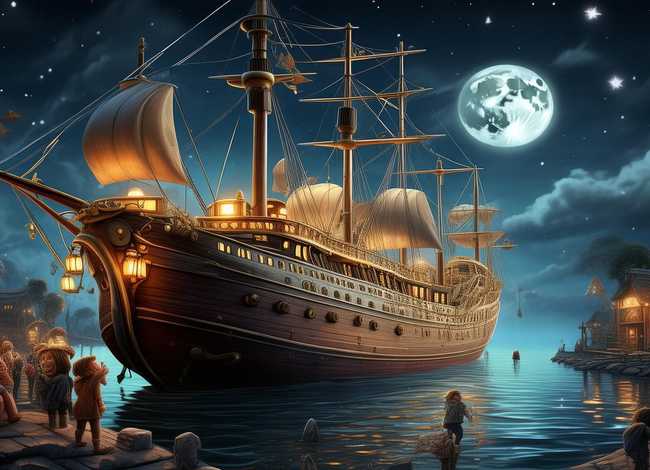 轮船故事大全儿童，大轮船的故事睡前故事