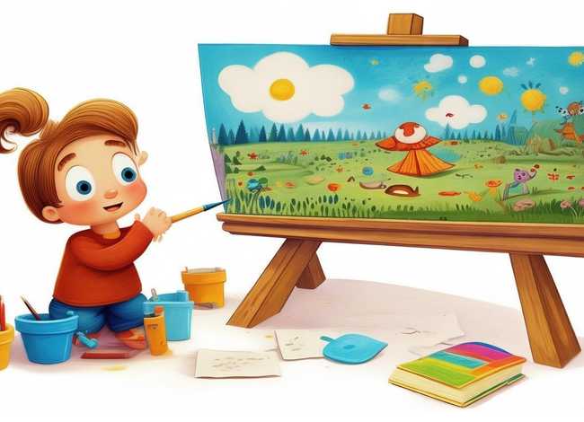 儿童绘本制作过程简单；儿童绘本制作过程简单图片