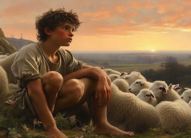 放羊的小孩儿童故事，放羊的小孩寓言故事